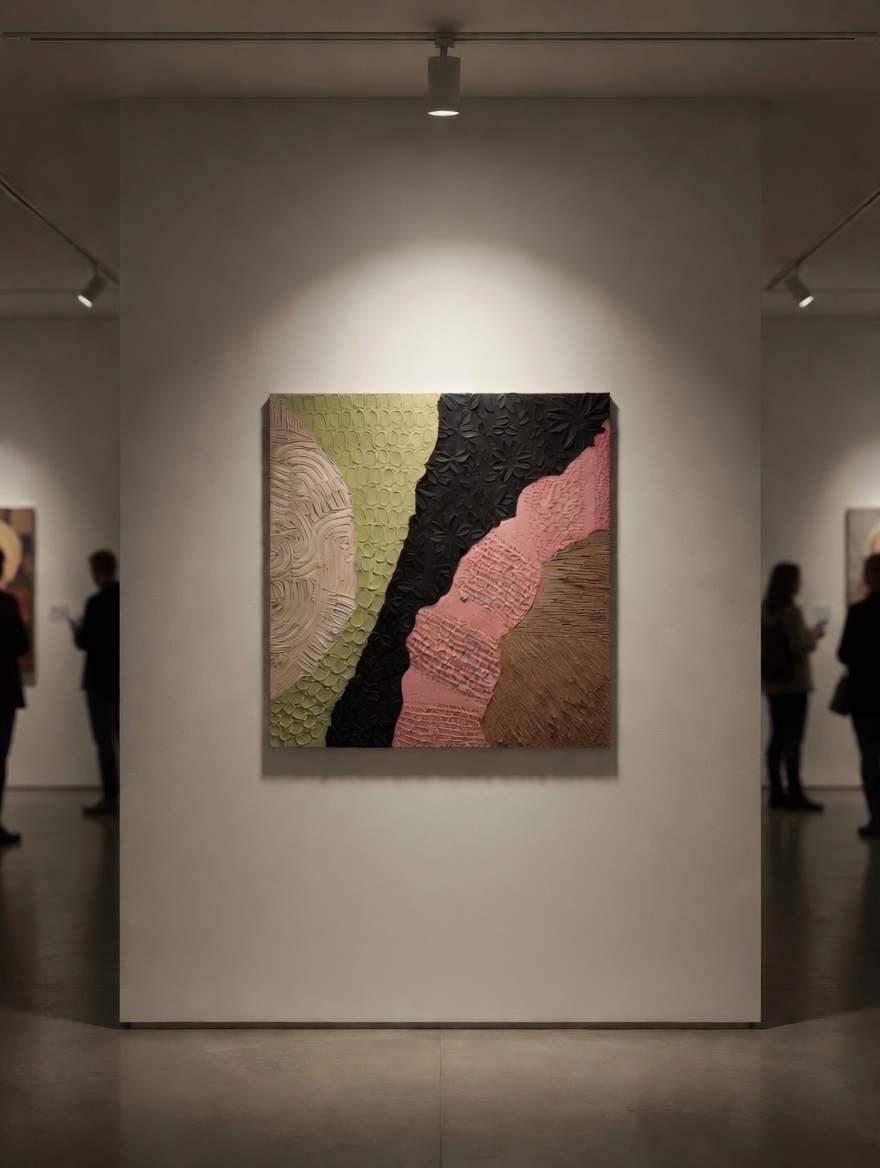The Pattern Wall shown in a room setting